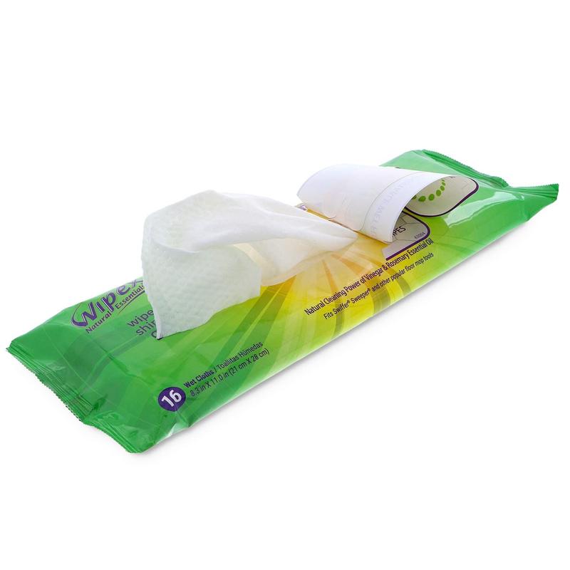Toalhetes de chão úmidos Wipex Natural Wet Mop Pads Swiffer